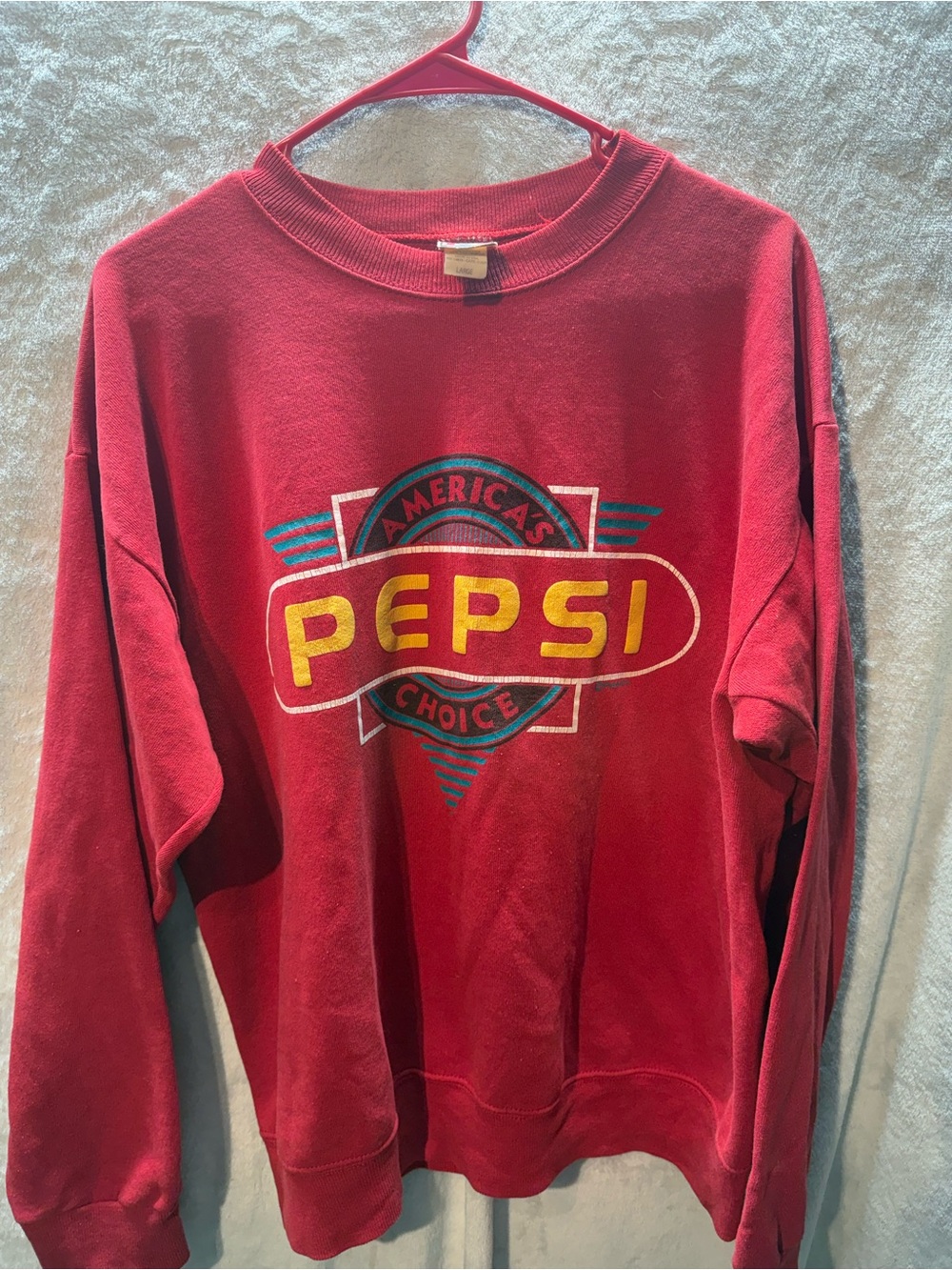 Vintage Pepsi Americas Choice Crewneck